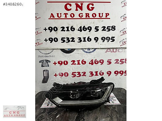 VOLKSWAGEN PASSAT B8 ORJİNAL MERCEKLİ SOL FAR