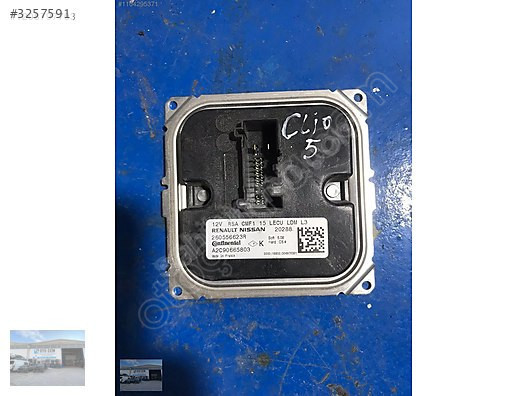 OTO CEMDEN ÇIKMA RENAULT CLİO 5 LED BEYNİ