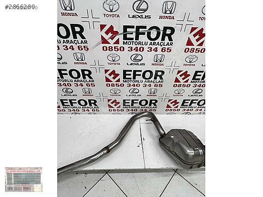 HONDA CİVİC EGZOZ ORJİNAL YEDEK PARÇA FC5 16-21 MODEL