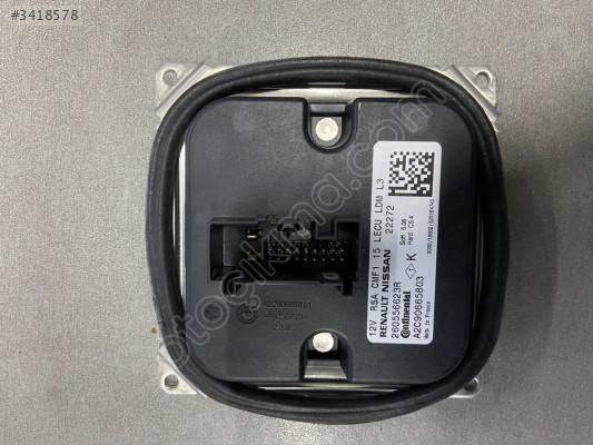 260556623R renault captur clio 5 megane 4 far ayar beyni