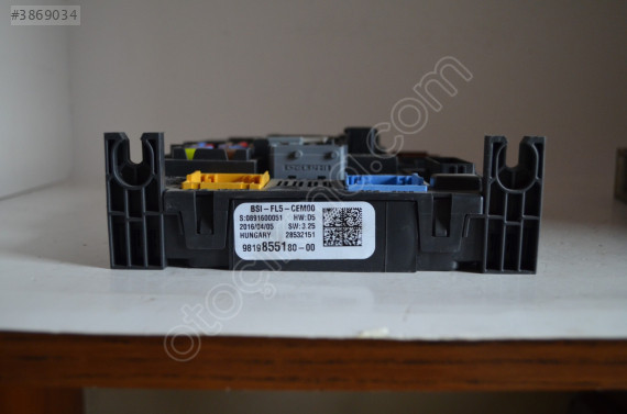 9819855180 28532151 BSI CEMOO SIGORTA KUTUSU PEUGEOT 3008