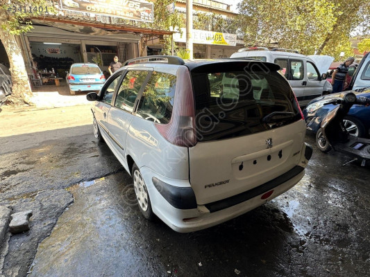 Peugeot 206 arka tampon Station vagon