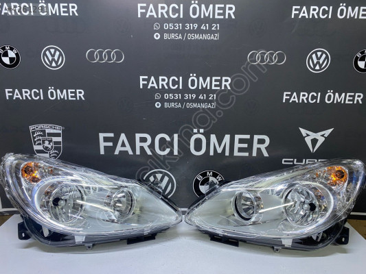 OPEL CORSA D 2007-10 SAĞ-SOL TAKIM ÖN FAR SIFIR