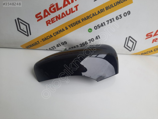 Clio 4 Captur Orijinal Çıkma Sağ Ayna Kapağı Siyah 963740425R