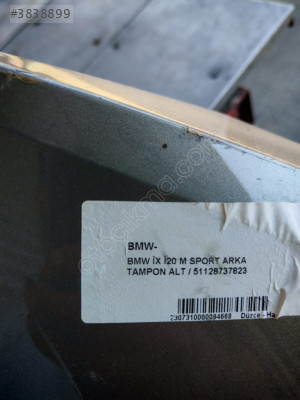 BMW İX20 M SPORT ARKA TAMPON ALT KAPLAMA-DÜZCE ÇIKMA