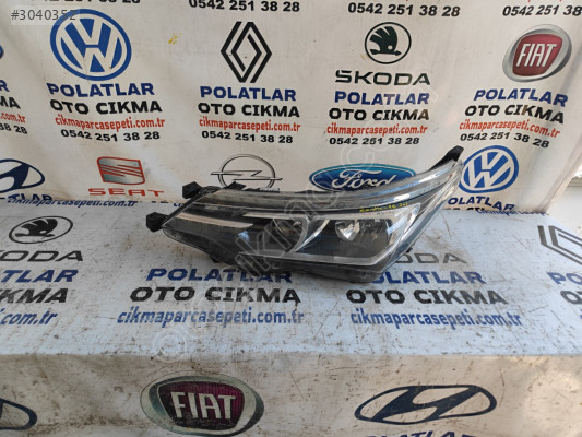 Toyota Corolla ön sol far Orjinal makyajlı kasa 2013-2018