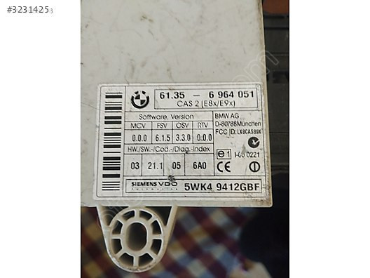bmv 3 E90 E91 confort beyni