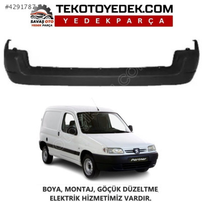 BERLİNGO / PARTNER ARKA TAMPON 1997 1998 1999 2000 2001 2002 2003