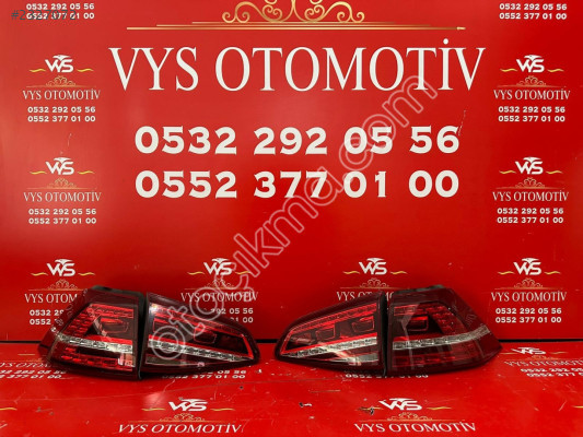 2013-2016 VW GOLF 7 LEDLİ SAĞ SOL İÇ DIŞ STOP