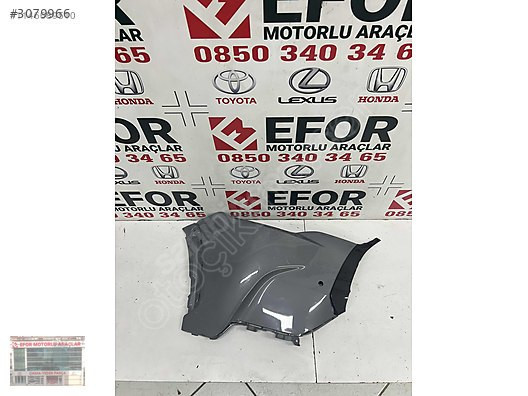 TOYOTA COROLLA CROSS SAĞ ÖN TAMPON KAPLAMA ÇIKMA ORJİNAL 22-23