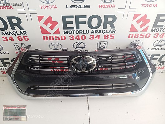TOYOTA HİLUX KOMPLE ÖN PANJUR ÇIKMA ORİJİNAL PARÇA 2020-2023