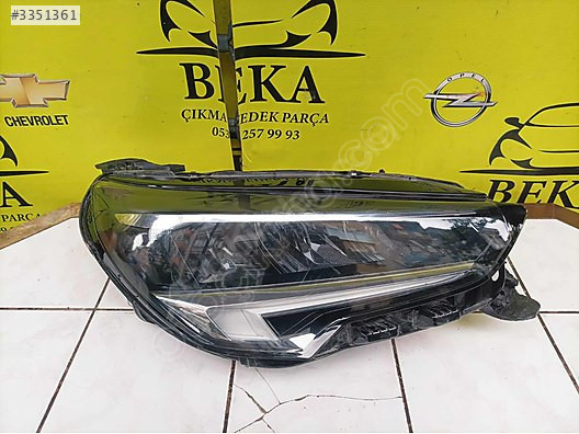 OPEL CORSA F SAĞ FAR ORJİNAL YEDEK PARÇA