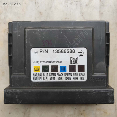 Opel Astra BCM Merkezi kontrol Modülü 13586588