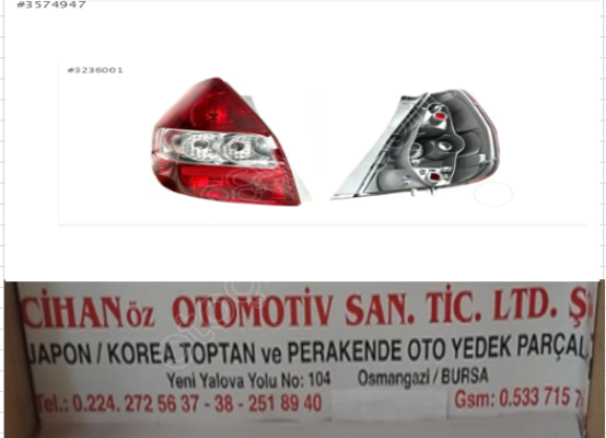 HONDA JAZZ SAĞ SOL STOP 03-06.?\