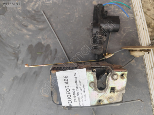 Peugeot 406 orjinal kilit