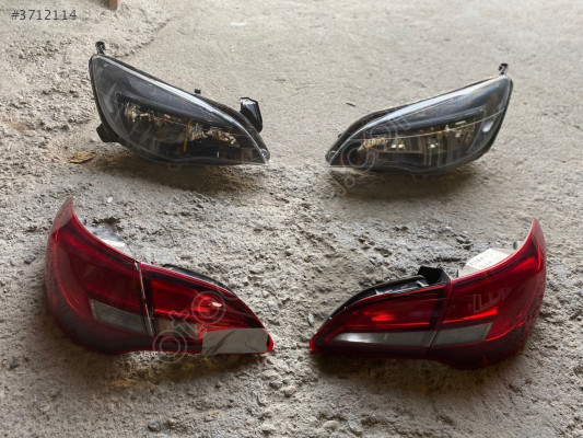 Opel Astra J Çıkma Sol Arka Stop ve Far Takımı