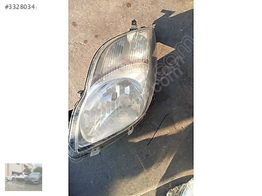 TOYOTA YARIS SOL FAR ÜNALLAR OTO YEDEK PARÇA