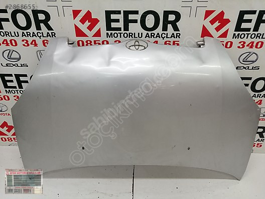 TOYOTA YARİS MOTOR KAPUTU ÇIKMA ORJİNAL PARÇA 2001-2006