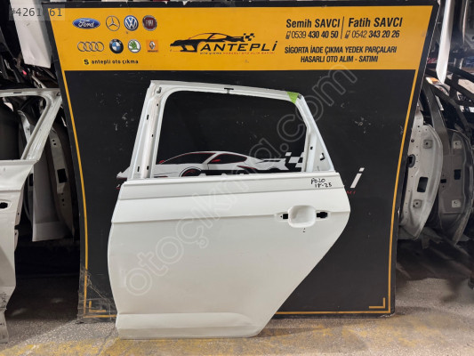 VOLKSWAGEN POLO SOL ARKA KAPI ÇIKMA ORİJİNAL 2018-2025