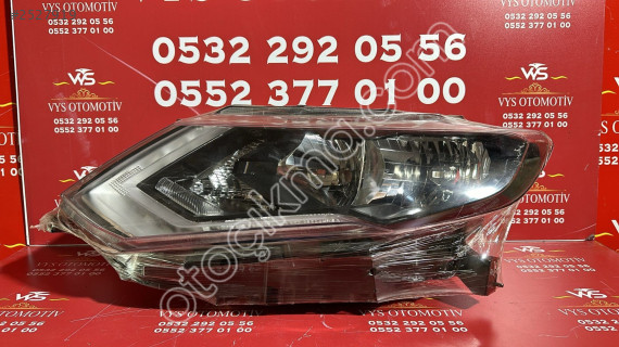 2016-2019 NİSSAN X-TRAİL XENONSUZ MOTORLU SAĞ SOL SIFIR FAR