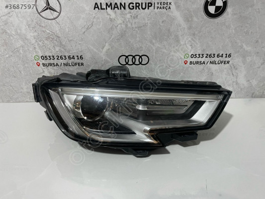 AUDİ A3 SAĞ FAR ORJİNAL