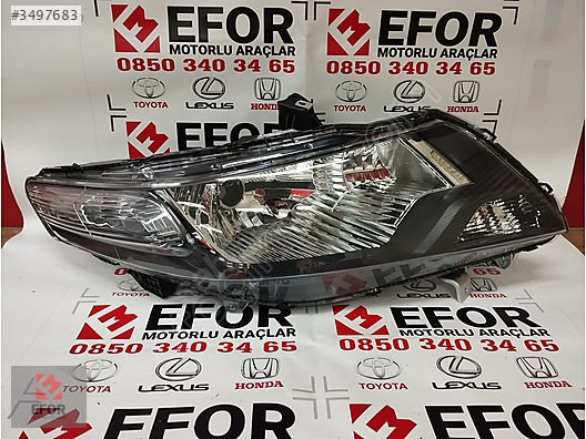 HONDA CİTY SIFIR SAĞ FAR 09-11 OEM NO: 33100-TM0-H01