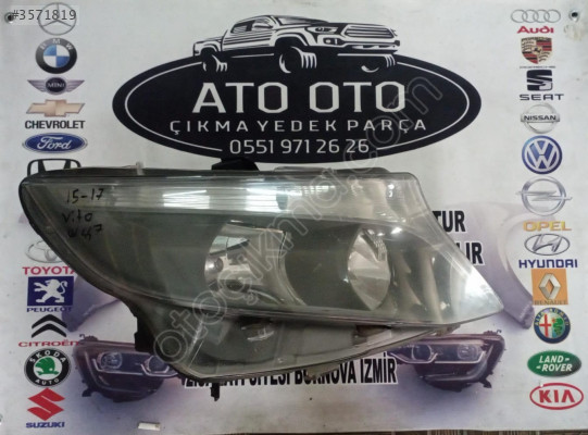 ORJİNAL ÇIKMA MERCEDES VITO SAĞ FAR