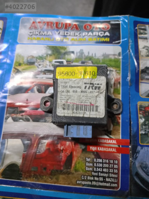 95600-3E610 Sorento 04/10 model süspansiyon kontrol ünitesi