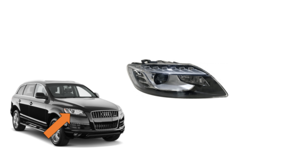 4L0941030AC AUDI Q7 2011+ SAĞ LED XENON DOLU FAR