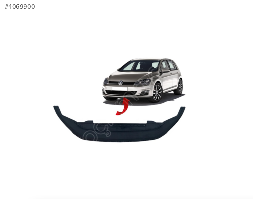 5G0805915 VW GOLF7 2013-2017 ÖN TAMPON ALT SPOYLERİ