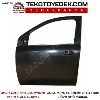 DACIA DOKKER ÖN KAPI KOMPLE SAĞ SOL 2012 VE ÜZERİ / KAMPANYA