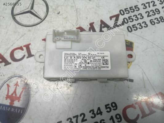 Mercedes w213 anahtarsız giriş modülü w 213 e class çıkma pa