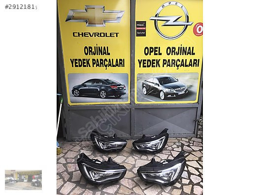 Opel grandland x sağ sol takım farlar ORJİNAL OTO OPEL