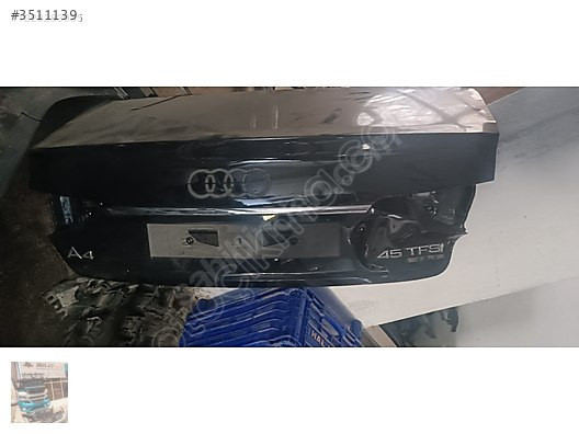 Audi A4 arka bağaj kapağı çıkma orjinal