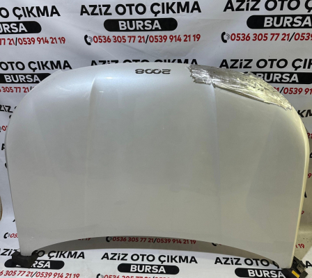 PEUGEOT 2008 MOTOR KAPUTU ORJİNAL ÇIKMA