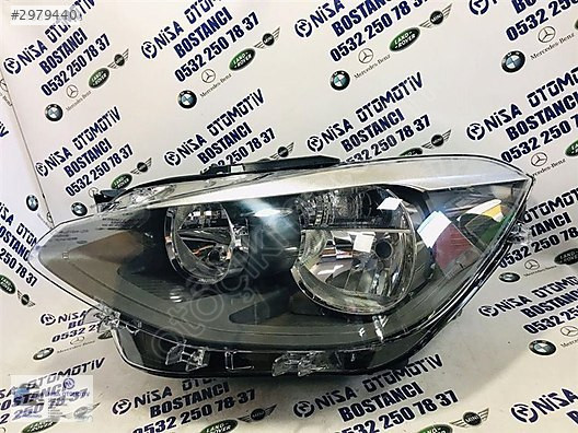 BMW 1 SERİSİ F20 MAKYAJSIZ XENONSUZ SOL FAR 63117229671