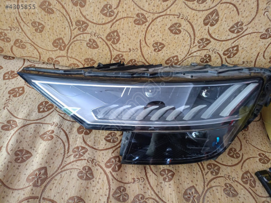 AUDİ Q7 LAZER SAĞ SOL FAR ORİJİNAL ÇIKMA FAR GARAGE