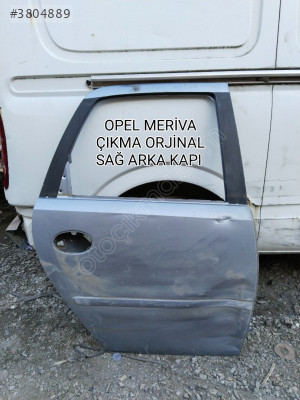 OPEL MERİVA ÇIKMA ORJİNAL SAĞ ARKA KAPI 2003-2010