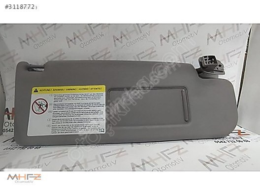 GOLF 6 2009-2012 ÖN SAĞ GÜNEŞLİK GÜNEŞLİK ORJİNAL KOYU GRİ