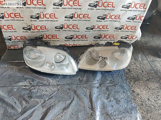 VOLKSWAGEN CADDY (ORJİNAL) SAĞ-SOL FAR -ÜÇEL OTO