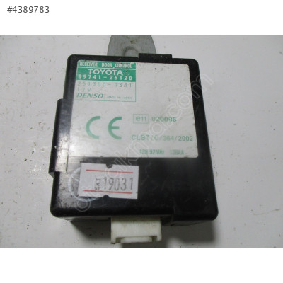 Toyota Merkezi Kilit Kontrol Ünitesi 89741-26120 251300-0341