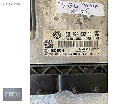 03L906022TG EDC17CP14 VOLKSWAGEN PASSAT 2.0 TDİ MOTOR BEYNİ
