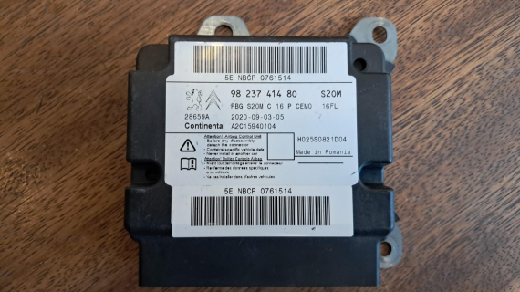 Peugeot 3008 Airbag Beyni 9823741480