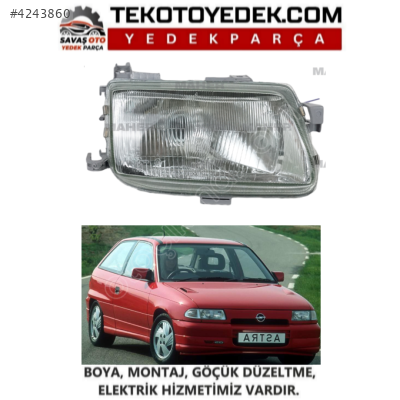 ASTRA F ÖN FAR SAĞ SOL 1995 1996 1997 1998 KAMPANYA