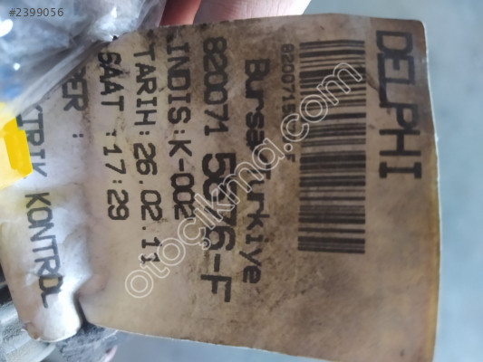 Renault Clio 3 sağ arka kapı tesisat 5676-F