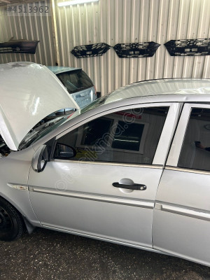 HYUNDAI ACCENT ERA SOL ÖN KAPI ORJİNAL GRİ