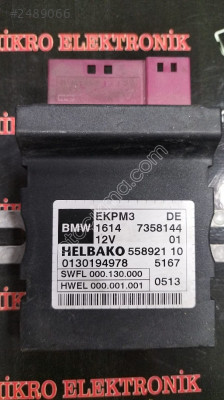 1614 7358144 BMW Yakıt Pompası Kontrol Modülü