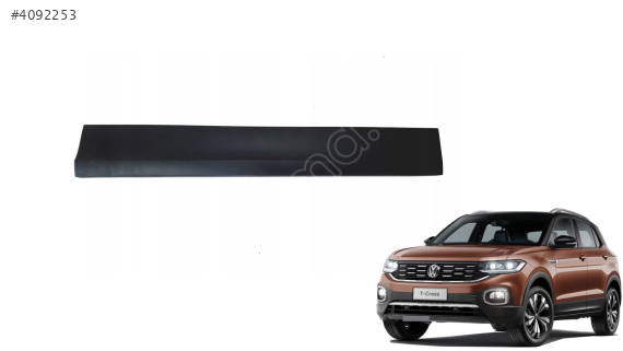 2GM854940G VW T-CROSS 19 KAPI BANDI ON ALT SAĞ SIYAH