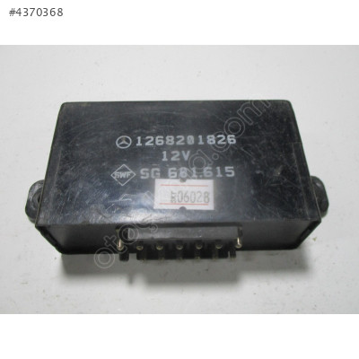 Mercedes Benz Koltuk Isıtıcı Kontrol Ünitesi 1268201826 SG601.615