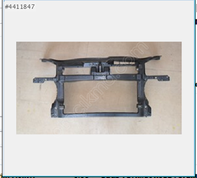 ÖN PANEL GOLF5 04-10 / JETTA 04-10 1K0805588